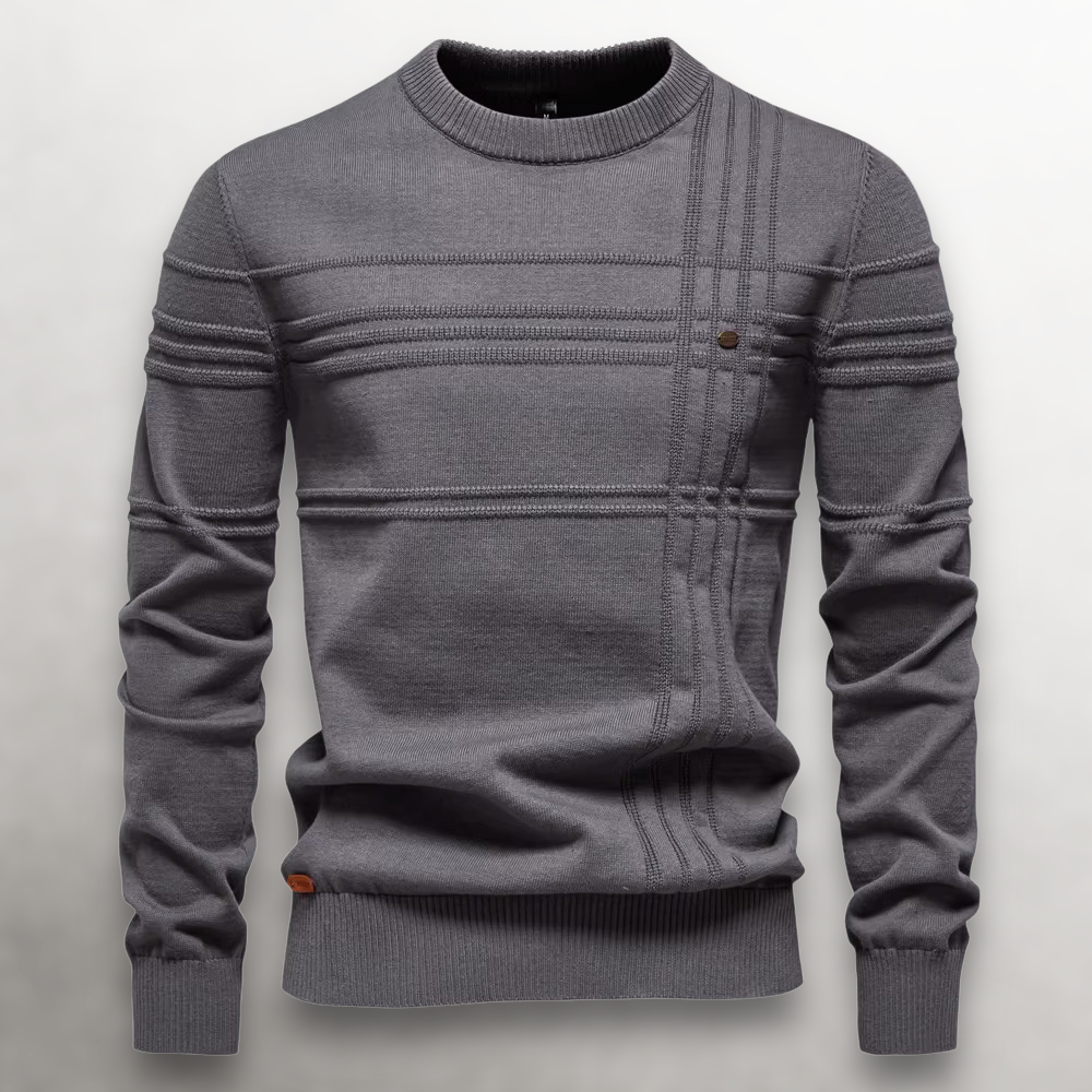 MONVIEL™ | Tonal-Textured Slim Knit