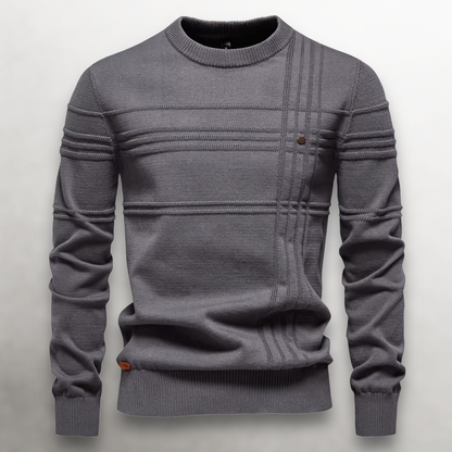 MONVIEL™ | Tonal-Textured Slim Knit