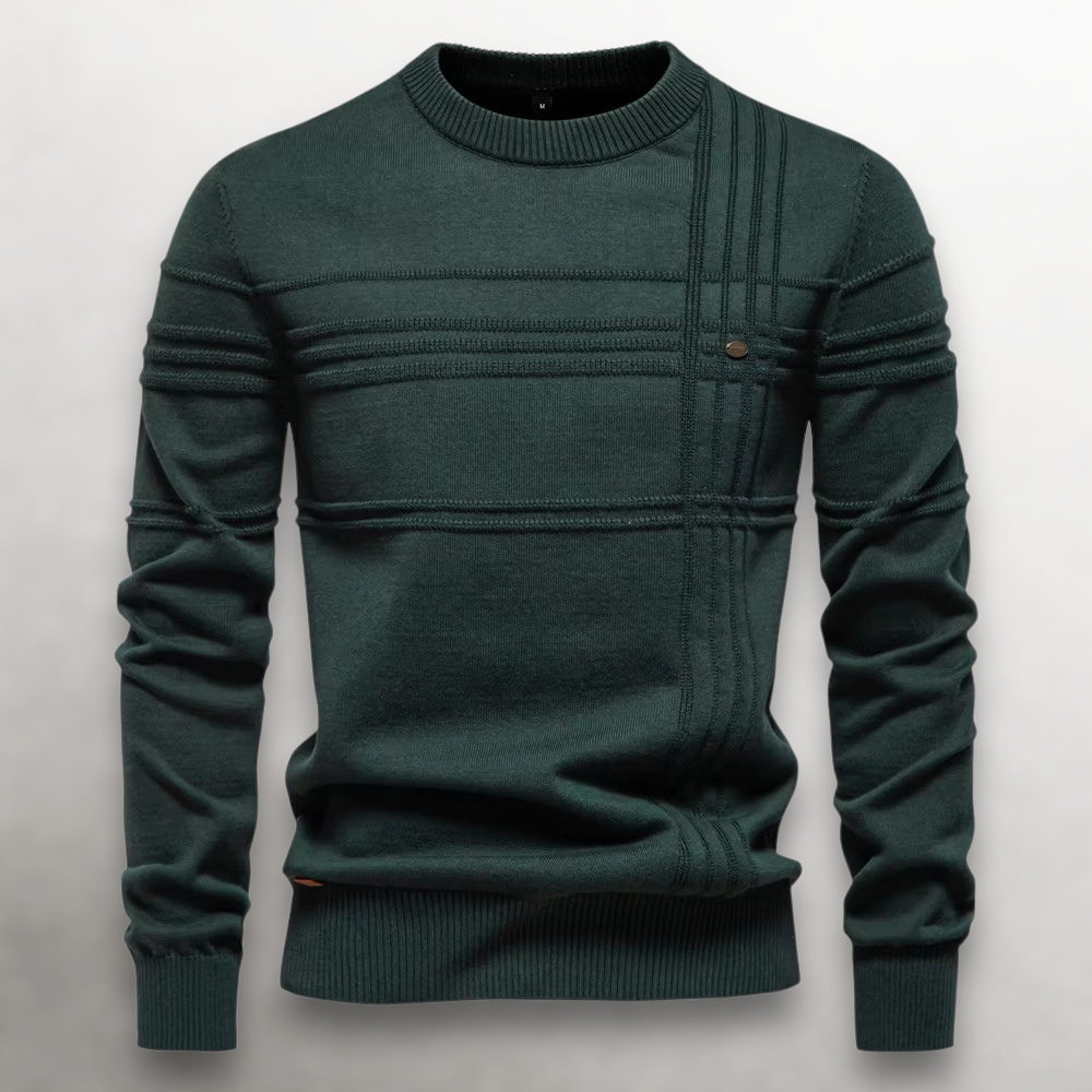 MONVIEL™ | Tonal-Textured Slim Knit