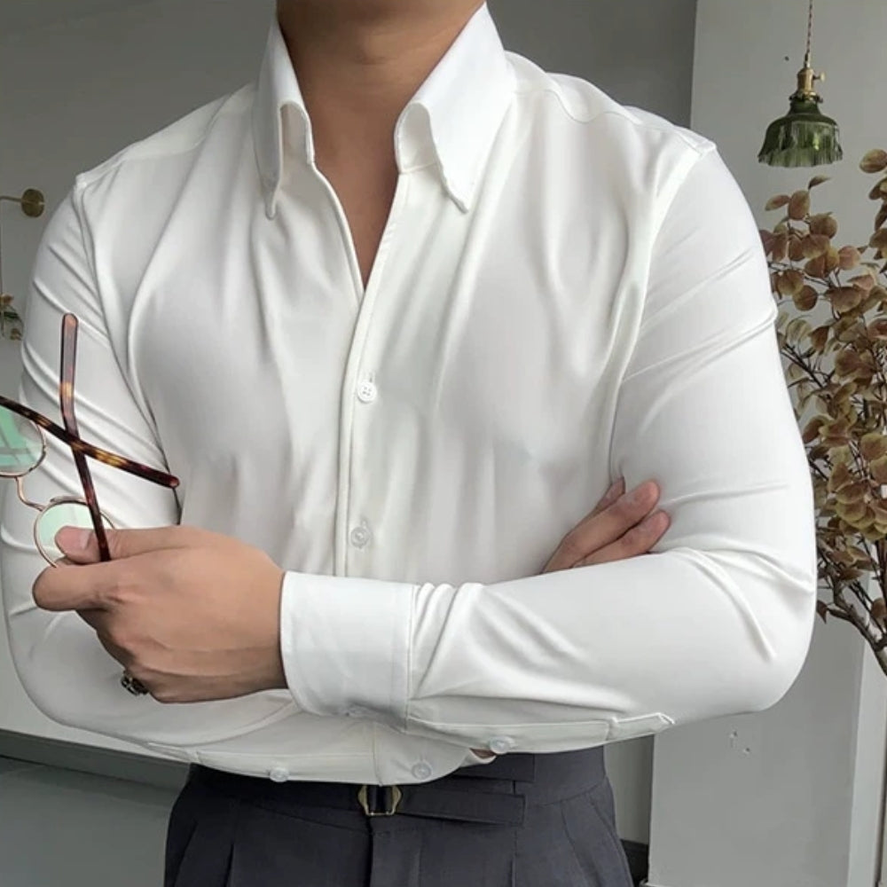 MONVIEL | MEN'S BAMBOO V-NECK SHIRT