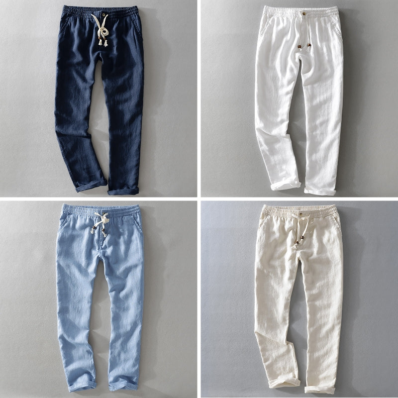 Cathal™ | Pantalon en lin confort taille facile