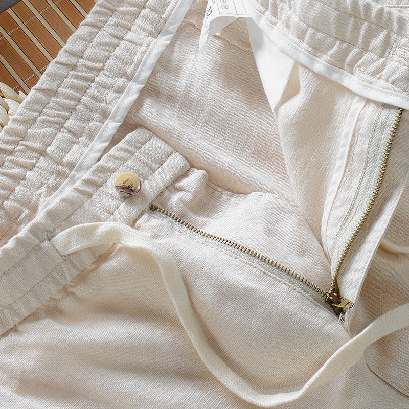 Cathal™ | Pantalon en lin confort taille facile