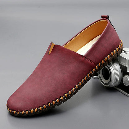 MANSSINO™ | Men's Polished Leather Dress Loafer