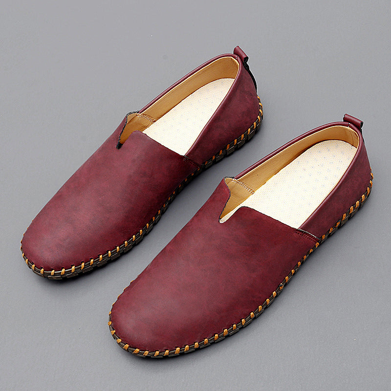 MANSSINO™ | Men's Polished Leather Dress Loafer