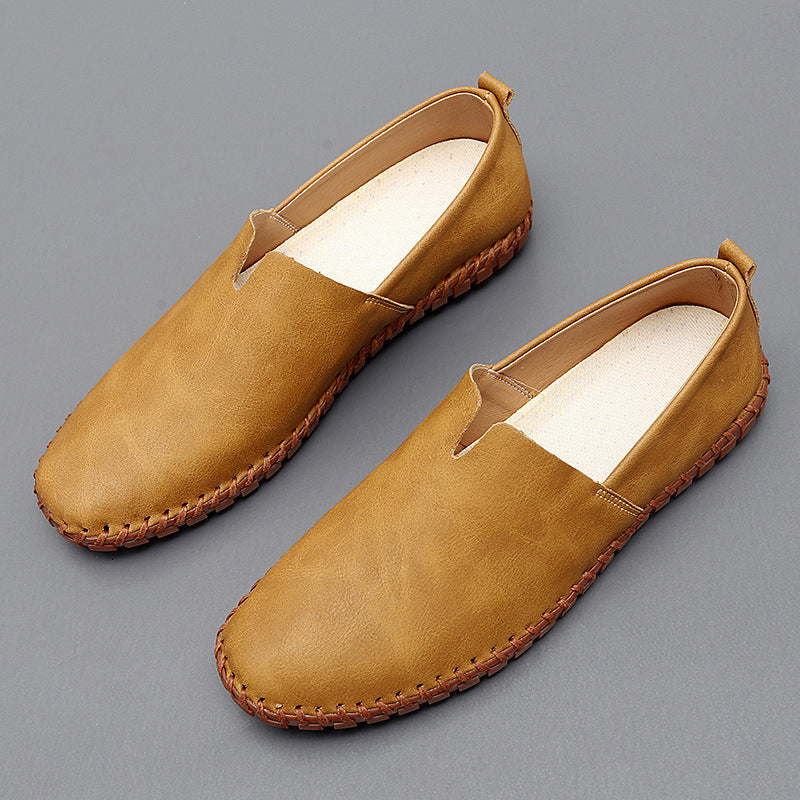 MANSSINO™ | Men's Polished Leather Dress Loafer