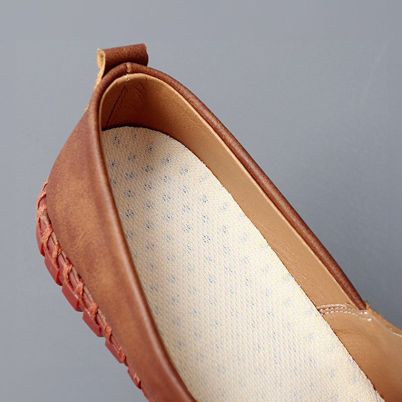 MANSSINO™ | Men's Polished Leather Dress Loafer