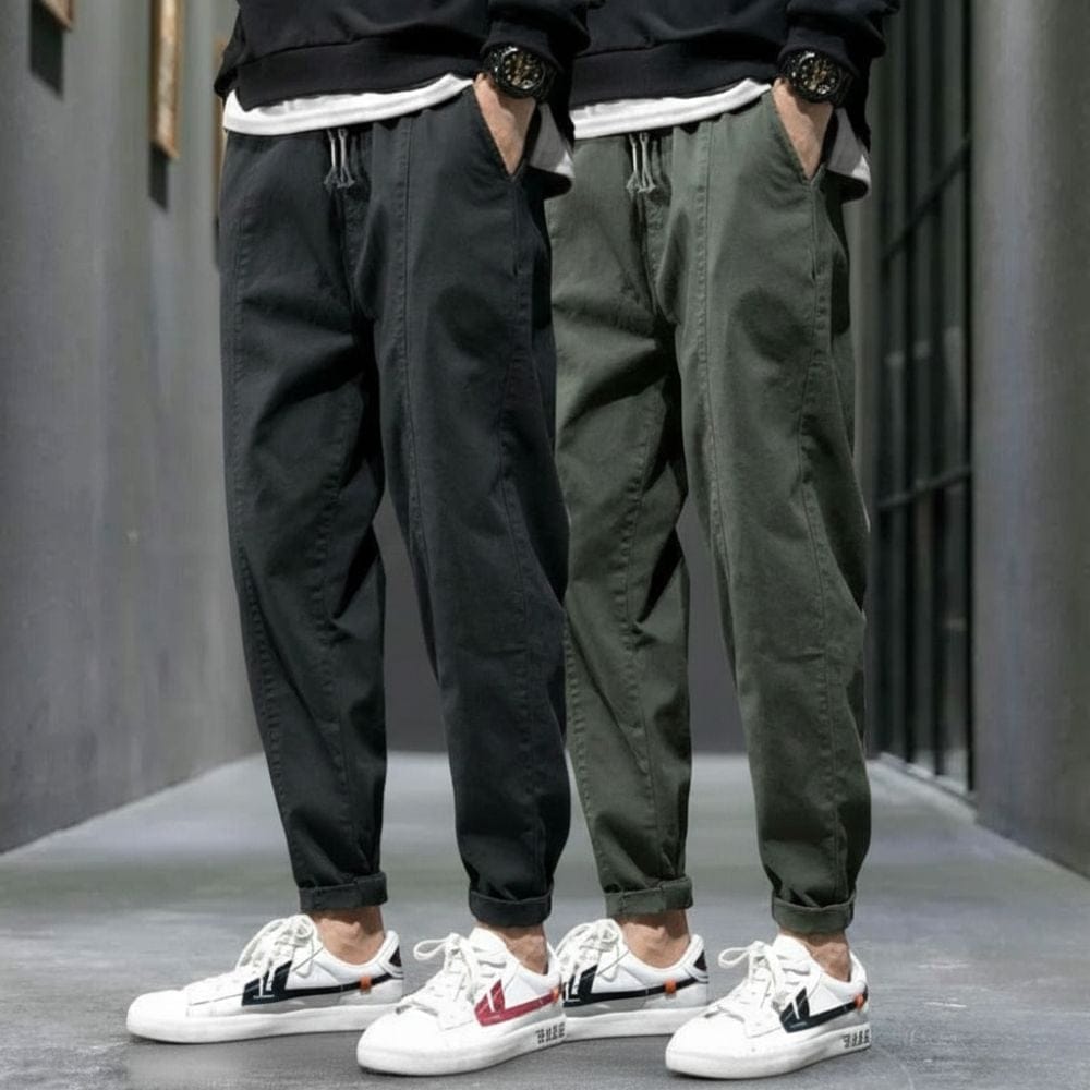 MONVIEL | Mens Modern Cargo Trousers