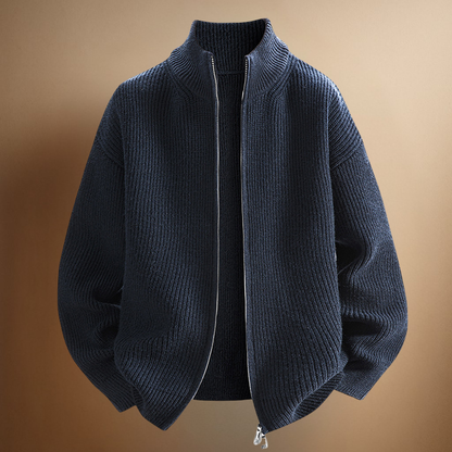 Brennan™ | Pull zippé côtelé homme
