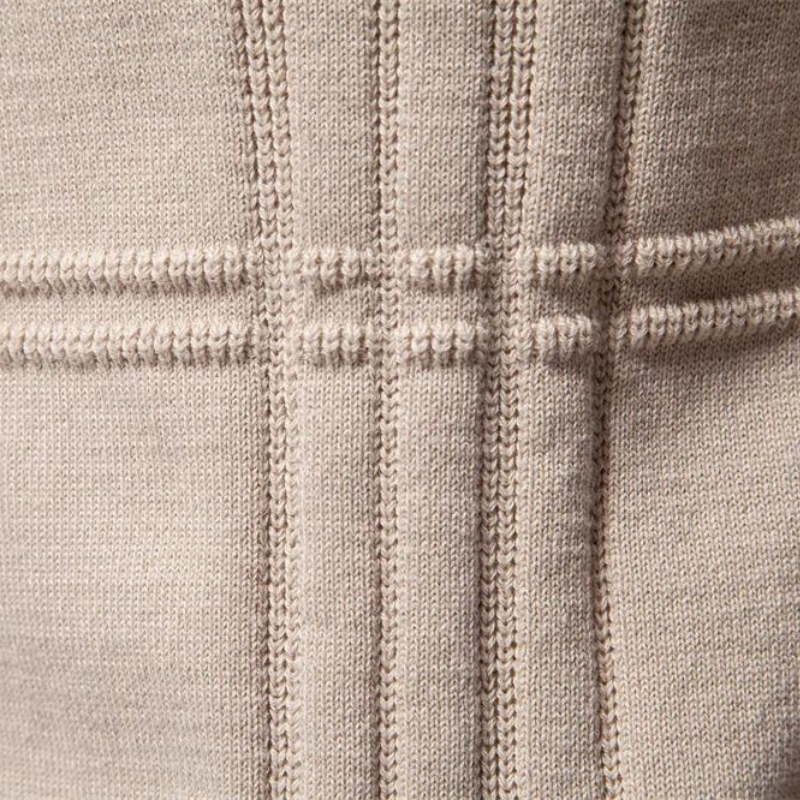 MONVIEL | Mens Fine-Striped Knit