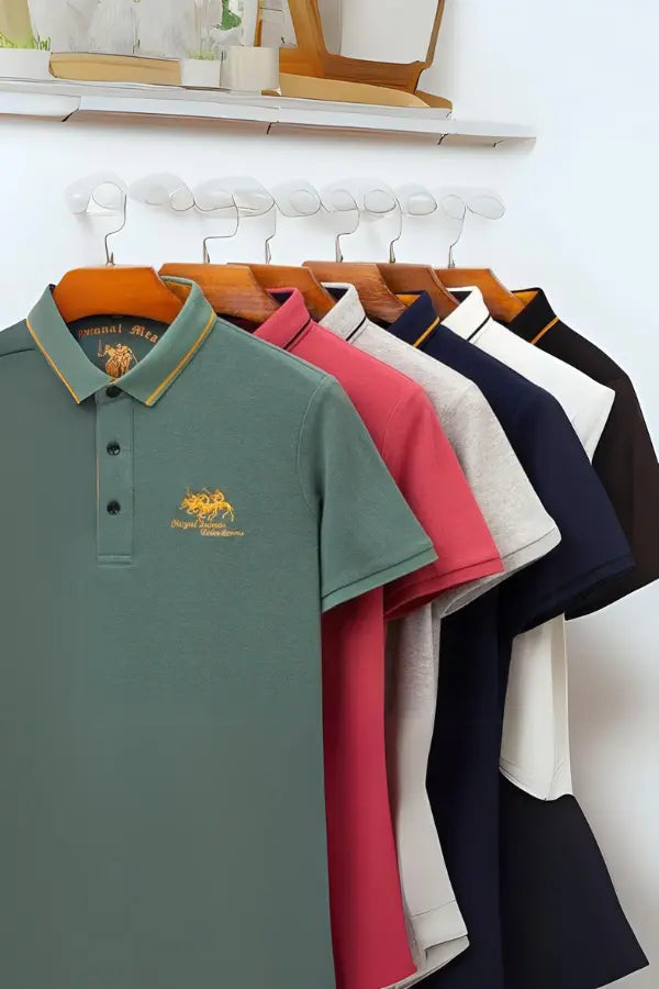 MONVIEL™ | Mandarin-Collar Summer Polo