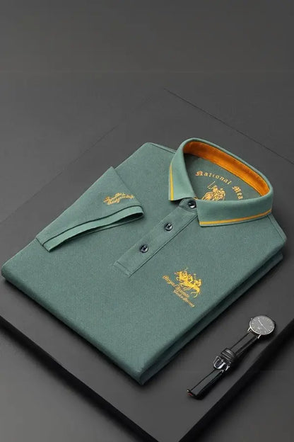 MONVIEL™ | Mandarin-Collar Summer Polo