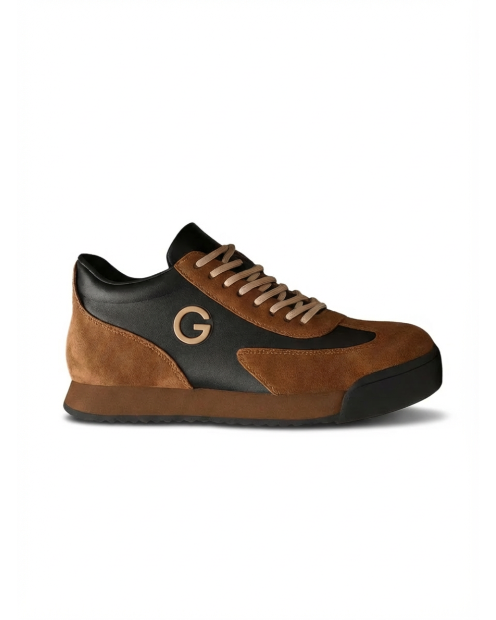 MANSSINO™ | Men's Two-Tone Lace-Up Sneaker