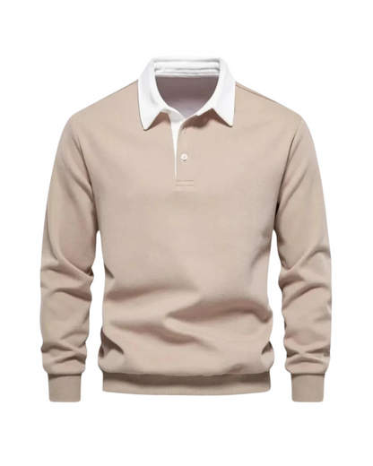 MANSSINO™ | Polo Collar Knit Pullover