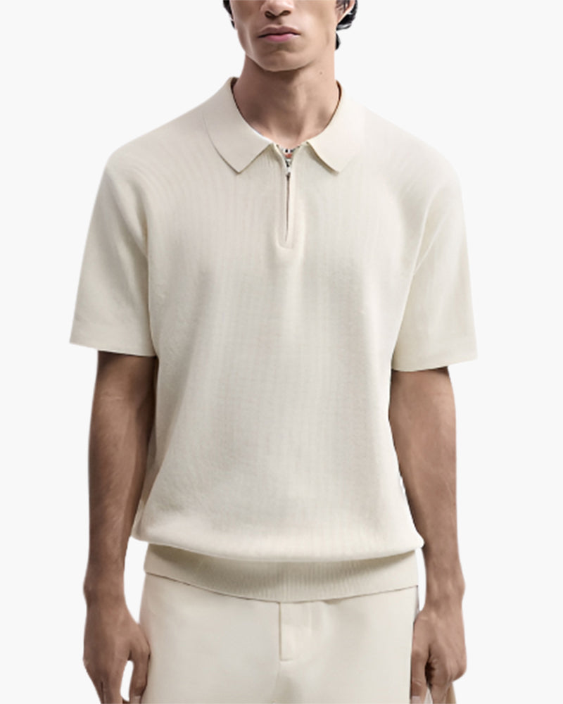 Éric™ | Polo zippé respirant