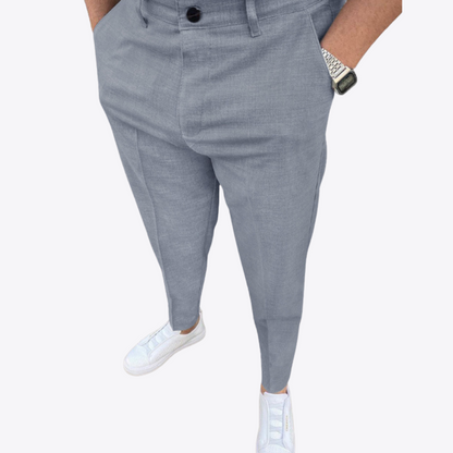 MONVIEL | Casual slim-fit trousers