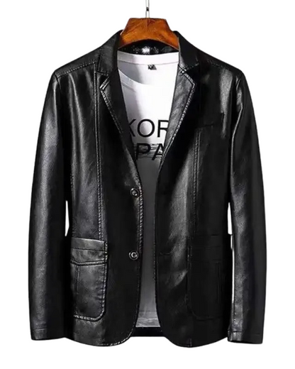 MANSSINO™ | Classic Leather Jacket