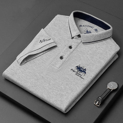 MONVIEL™ | Contrast-Trim Breathable Polo