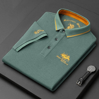 MONVIEL™ | Contrast-Trim Breathable Polo