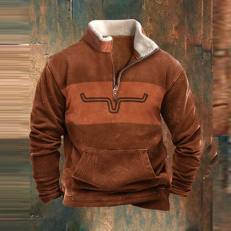 MANSSINO™ | Men's Quarter-Zip Smart Pullover