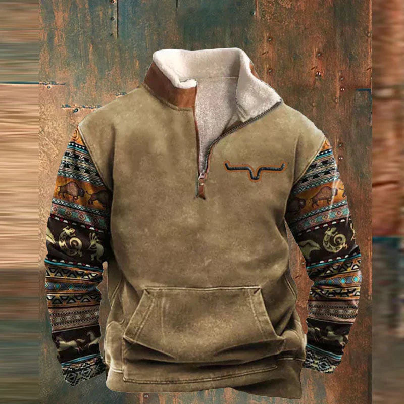 MANSSINO™ | Men's Quarter-Zip Smart Pullover