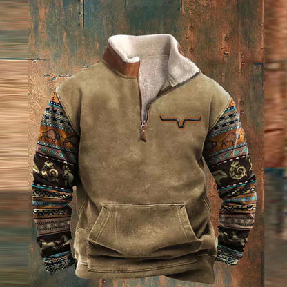 MANSSINO™ | Men's Quarter-Zip Smart Pullover