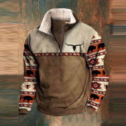 MANSSINO™ | Men's Quarter-Zip Smart Pullover