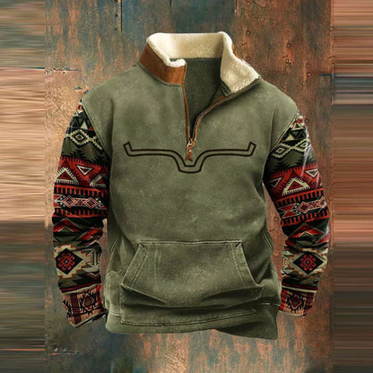 MANSSINO™ | Men's Quarter-Zip Smart Pullover