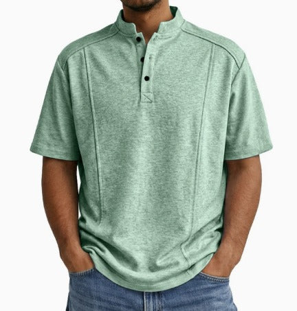 MONVIEL™ | Men's Relaxed Button-Up Shirt