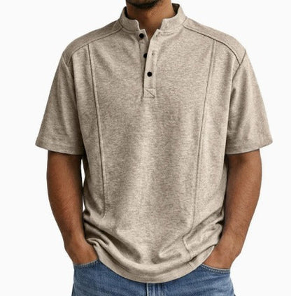 MONVIEL™ | Men's Relaxed Button-Up Shirt