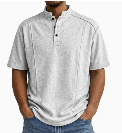 MONVIEL™ | Men's Relaxed Button-Up Shirt