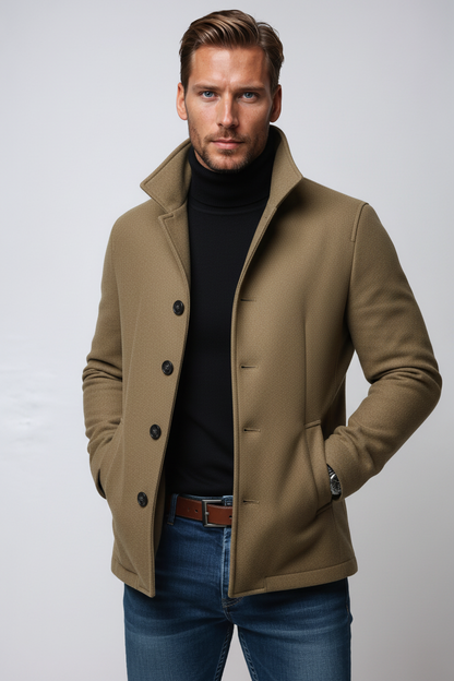 MANSSINO™ | Wool Blend Winter Jacket