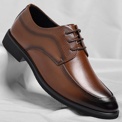 MANSSINO™ | Men's Polished Leather Oxford