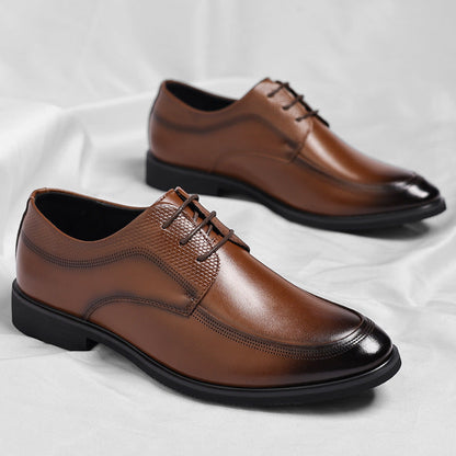 MANSSINO™ | Men's Polished Leather Oxford