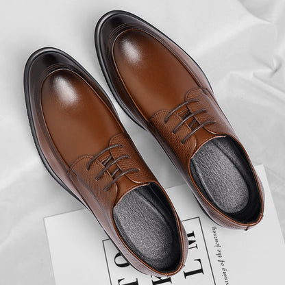 MANSSINO™ | Men's Polished Leather Oxford