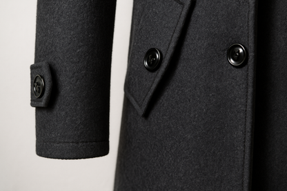 MANSSINO™ | Men's Double-Breasted Long Winter Coat