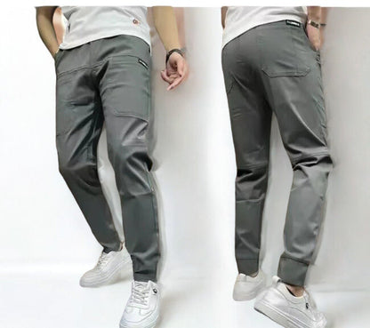 MONVIEL  | Ultra-stretch cargo trousers