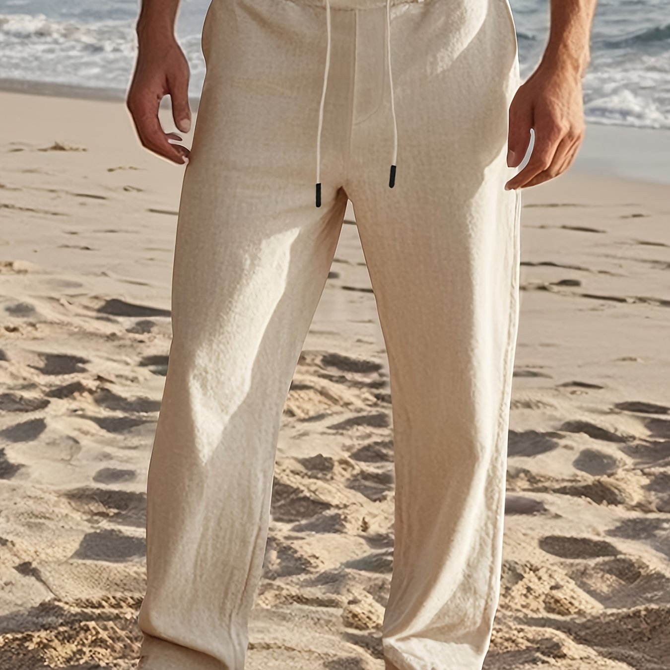 MONVIEL™ | Men's Drawstring Linen Trousers