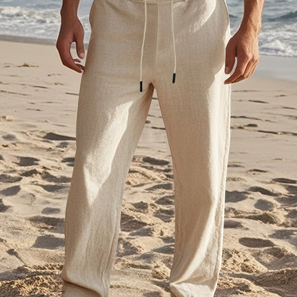 MONVIEL™ | Men's Drawstring Linen Trousers