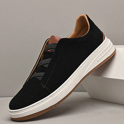 MONVIEL | MENS SUEDE SLIP-ONS