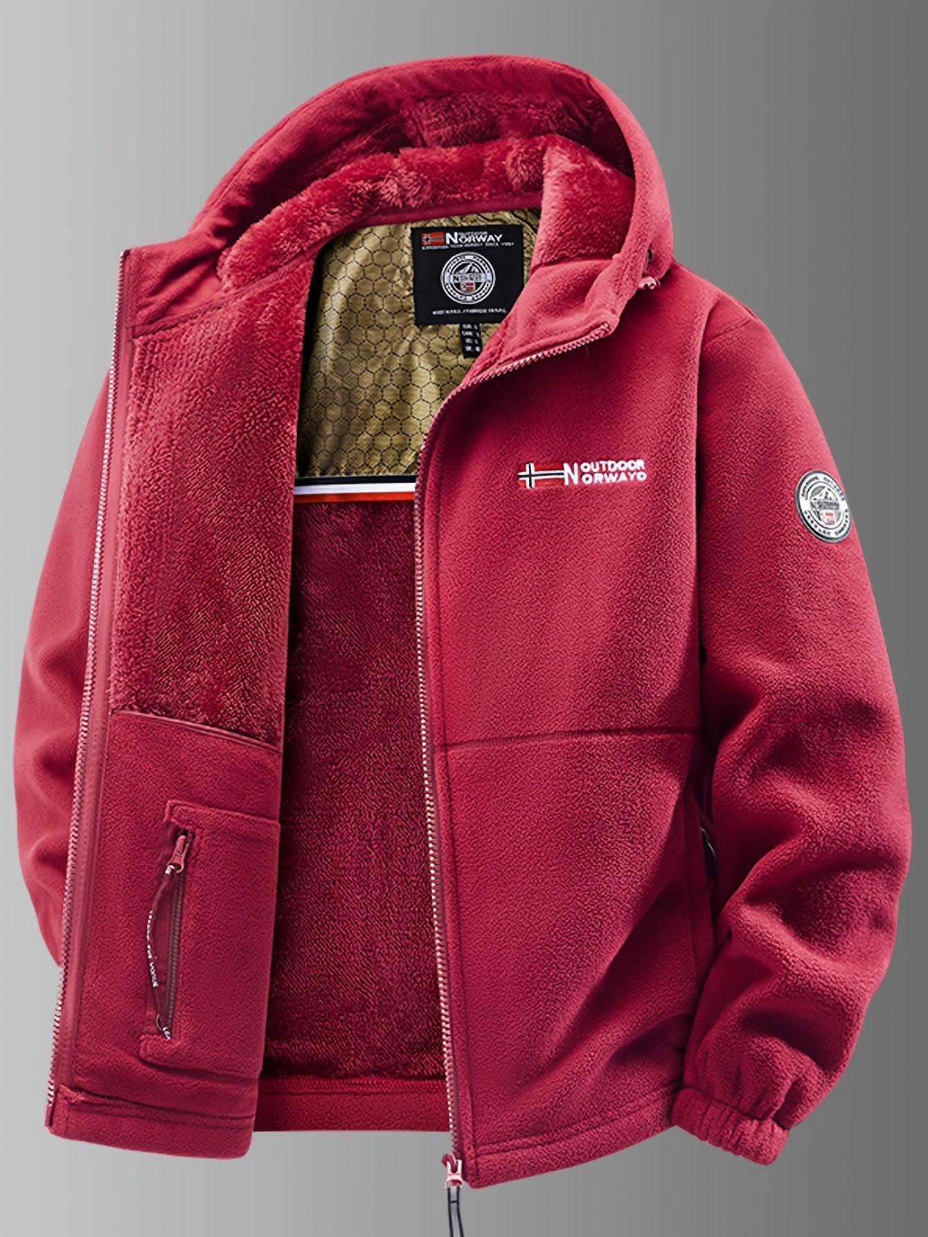 MONVIEL™ | Thermal Fleece Hooded Jacket