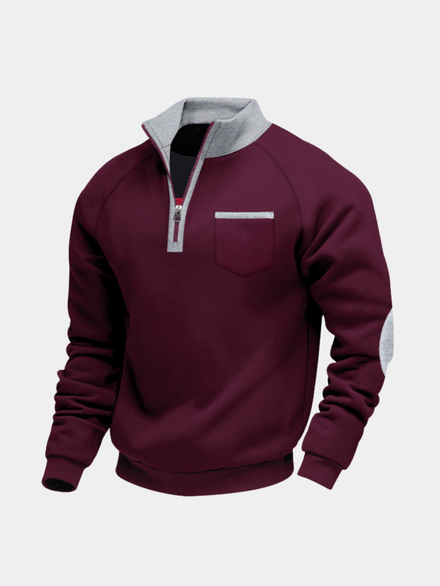 Henri™ | Pull polaire demi-zip