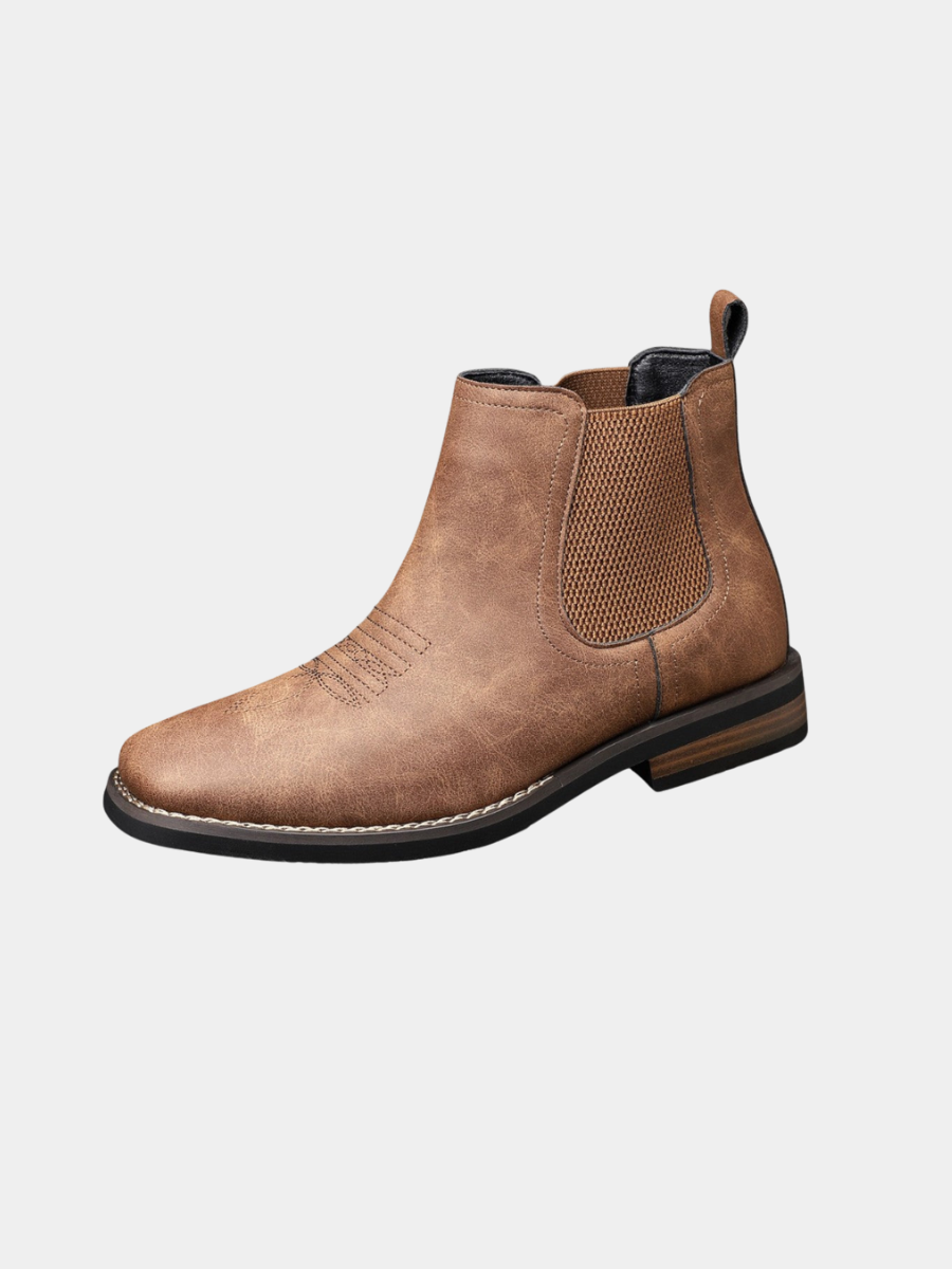 MANSSINO™ | Men's Classic Elastic-Panel Ankle Boot