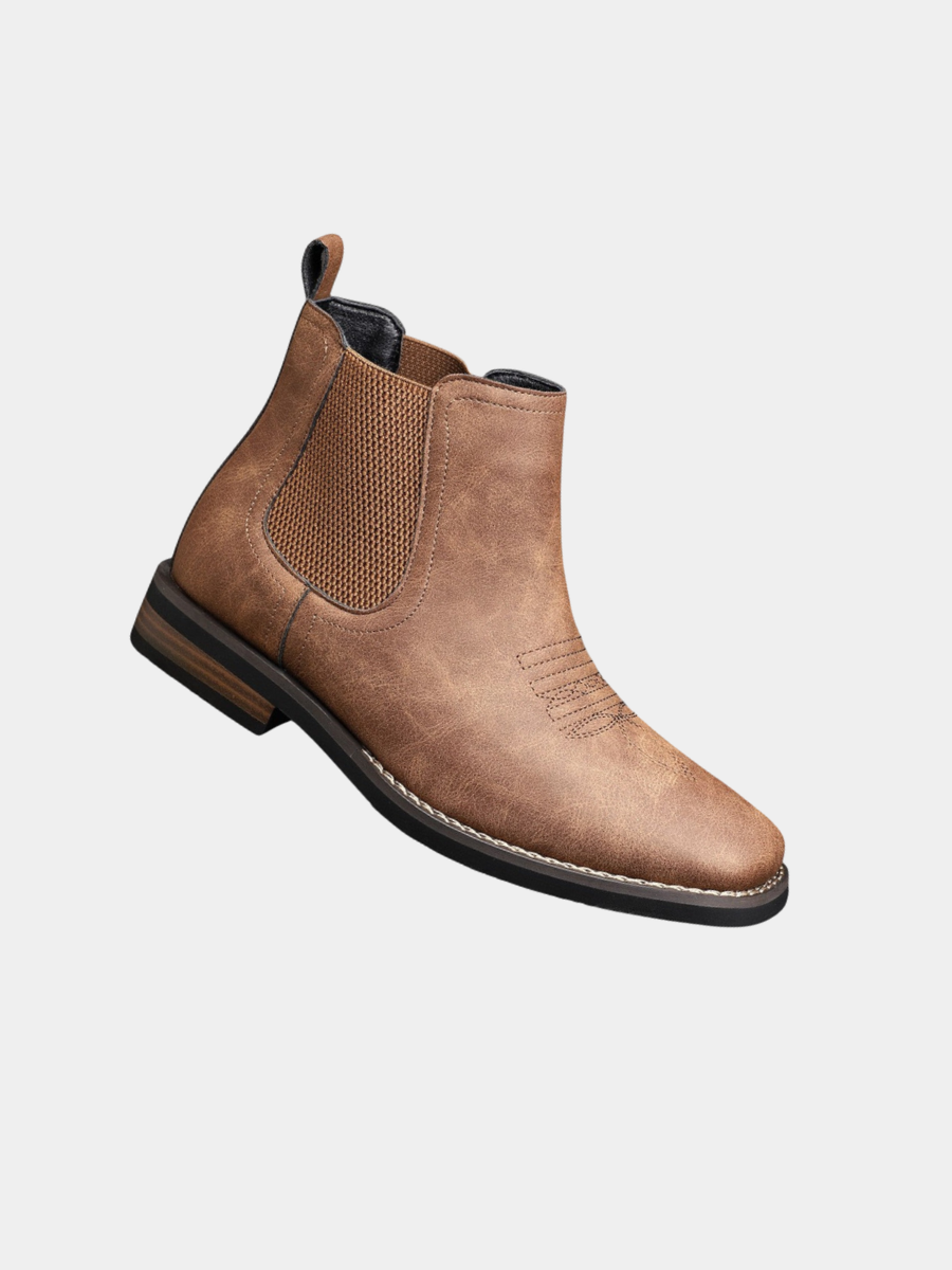 MANSSINO™ | Men's Classic Elastic-Panel Ankle Boot