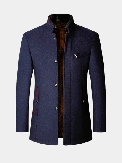LAURENT MONACO | MANTEAU EN MÉLANGE DE LAINE POUR HOMME