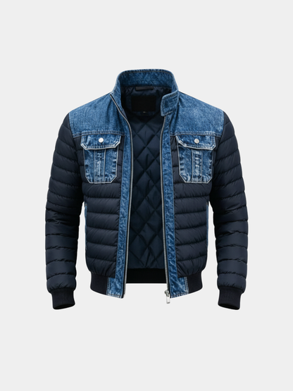 MANSSINO™ | Hybrid Padded Denim Jacket