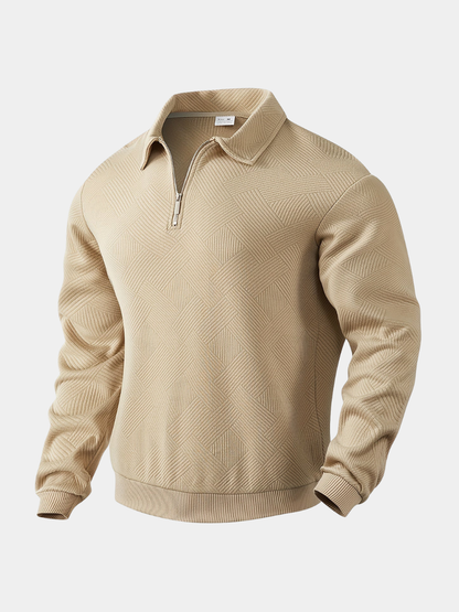 MANSSINO™ | Men's Geometric Pattern Knit Pullover