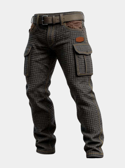 MONVIEL | Mens Reinforced Cargo Trousers