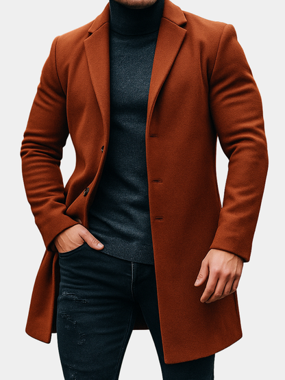 MONVIEL™ | Wool City Trench Coat