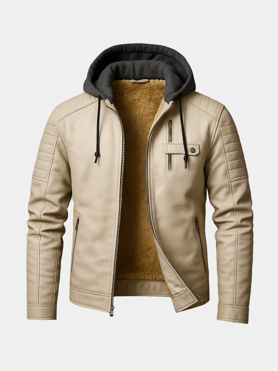 LAURENT MONACO | VESTE À CAPUCHE ÉLÉGANTE ET RAFFINÉE POUR HOMME