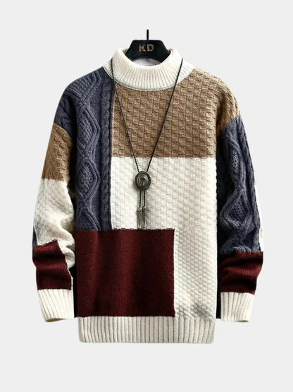 MANSSINO™ | Men's Textured Cotton Relaxed Pullover